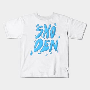 Summer Skoden Native American Design Kids T-Shirt